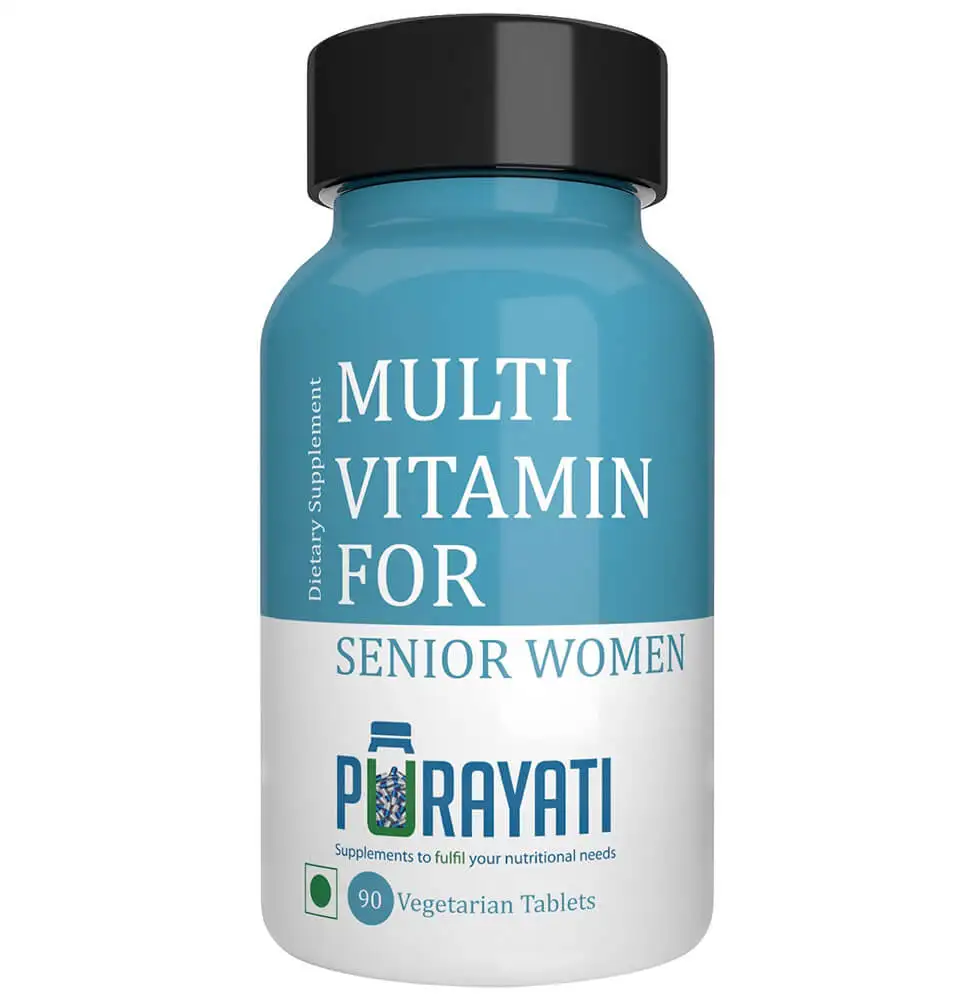 Purayati Multivitamin for Senior Women,  90 tablet(s)  Unflavoured