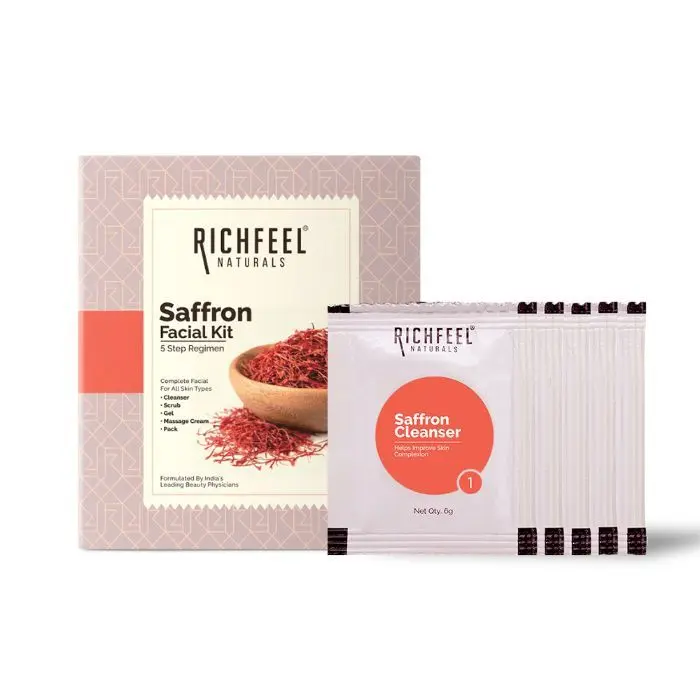 Richfeel Saffron Facial Kit 5x6g