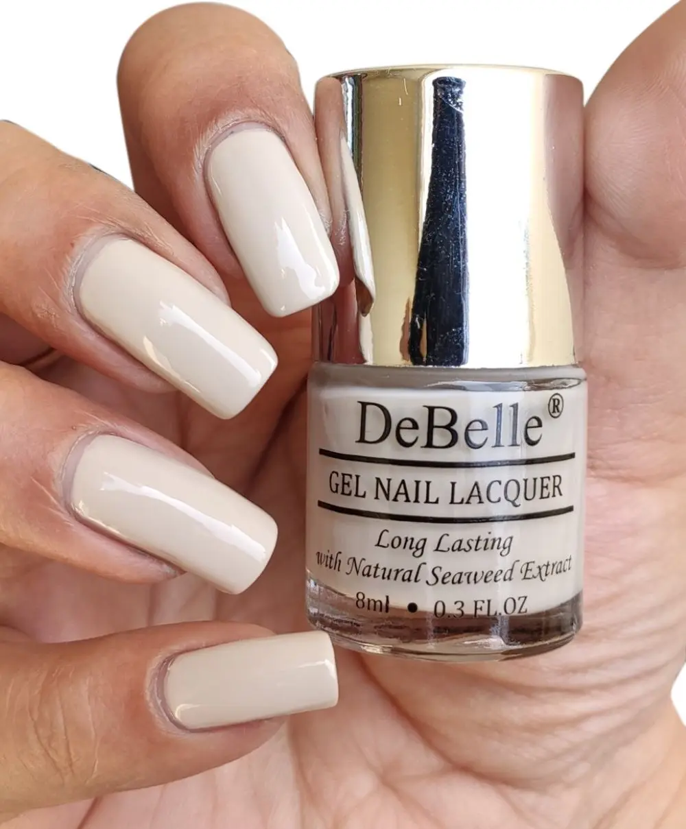 DeBelle Gel Nail Lacquer Creme Natural Blush - Nude, (8 ml)