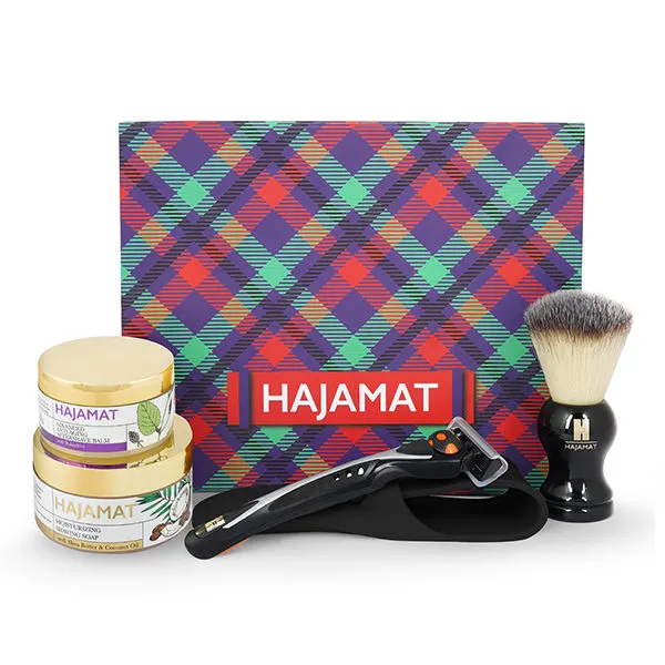 Hajamat Premium Shaving Essentials Kit Set Containing 5 Products - 2