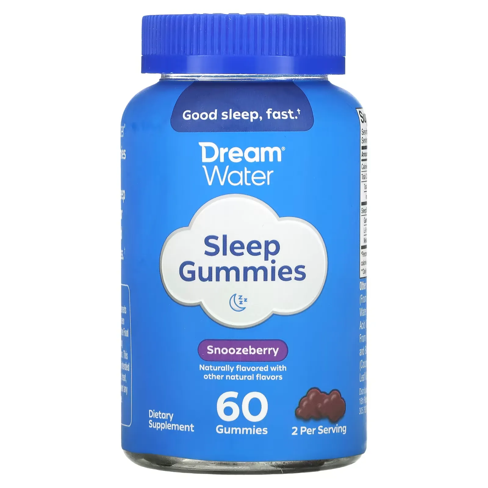 Sleep, Snoozeberry, 60 Gummies