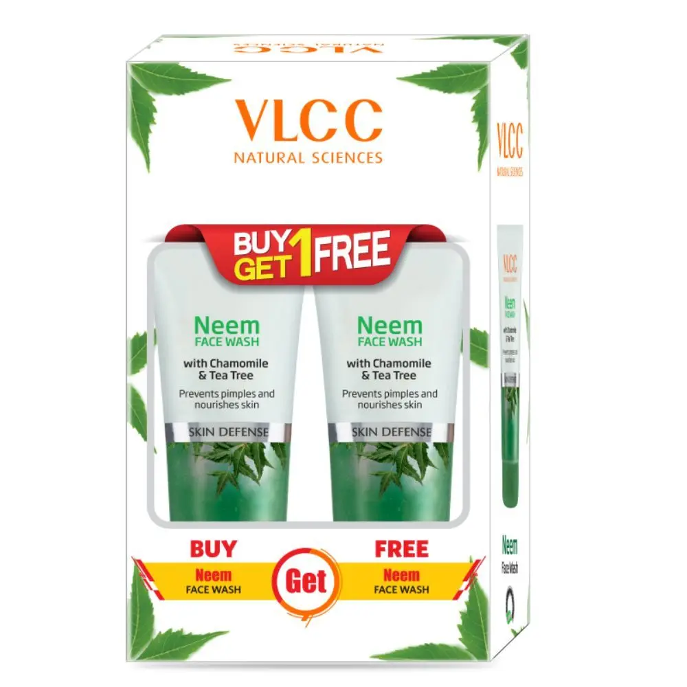 VLCC Neem Face Wash (150 ml) (Buy 1 Get 1 Free)