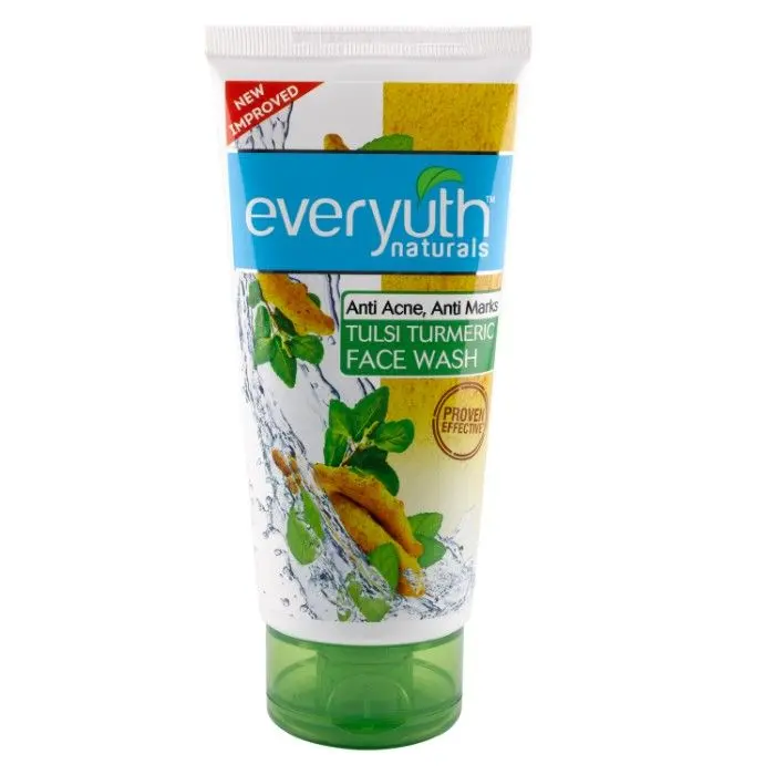 Everyuth Naturals Anti Acne Anti Marks Tulsi Turmeric Face Wash (150 g)