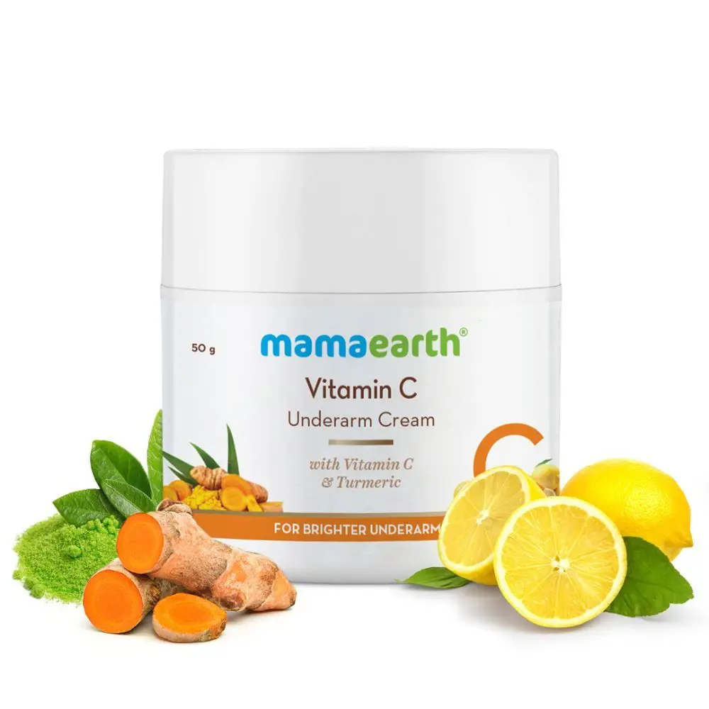 Mamaearth Mamaearth Vitamin C Underarm Cream with Vitamin C & Turmeric for Brighter Underarms – 50 g