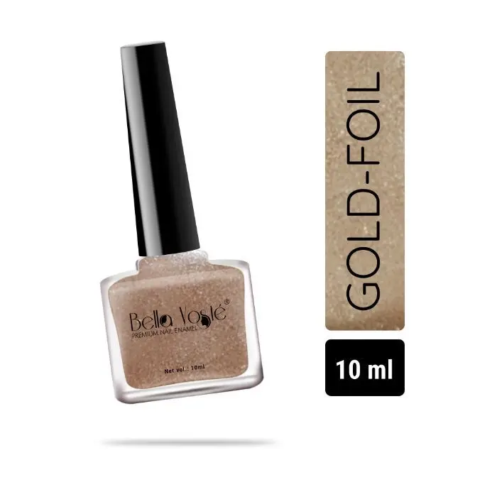 Bella Voste Gold-Foil Nail Paints Shade 332 (10 ml)