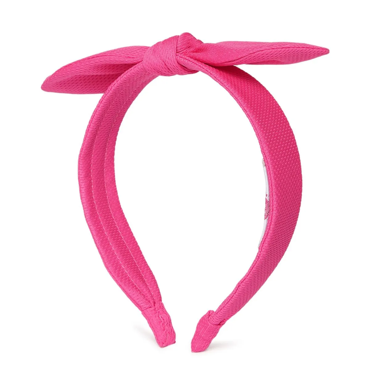 Elaa Anna Headband In Hot Pink Jersey