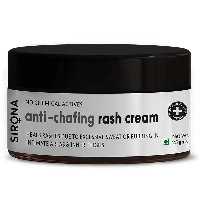 Sirona Anti-Chafing Rash Cream for Women | Prevent Rashes from Sanitary Pads Waxing and Gymming