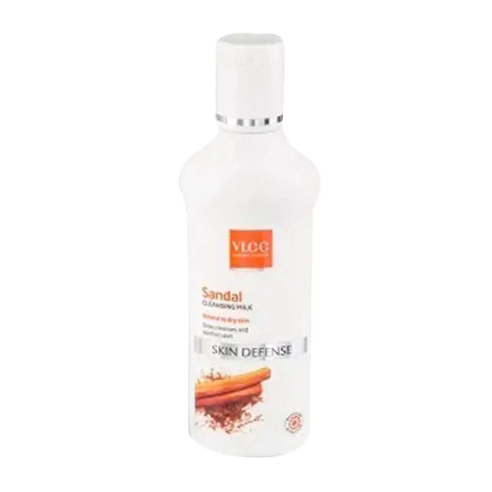 VLCC Sandal Skin Defense Cleansing Milk - Normal to Dry Skin