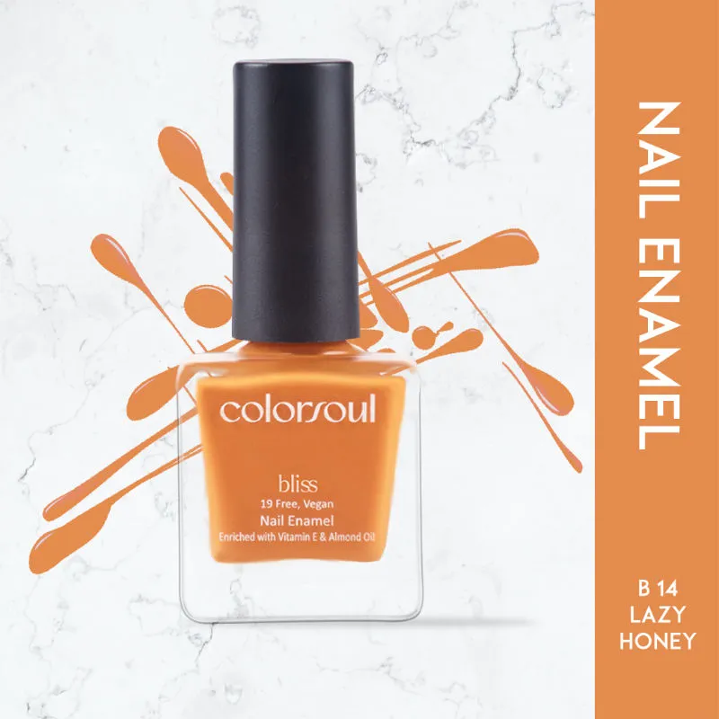 ColorSoul Bliss Nail Enamel - Lazy Honey