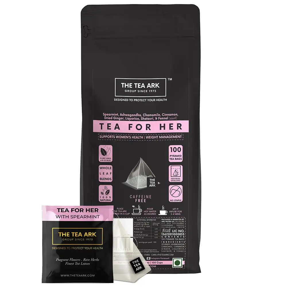 The Tea Ark Tea For Her,  Organic Spearmint  100 Tea Bag(s)