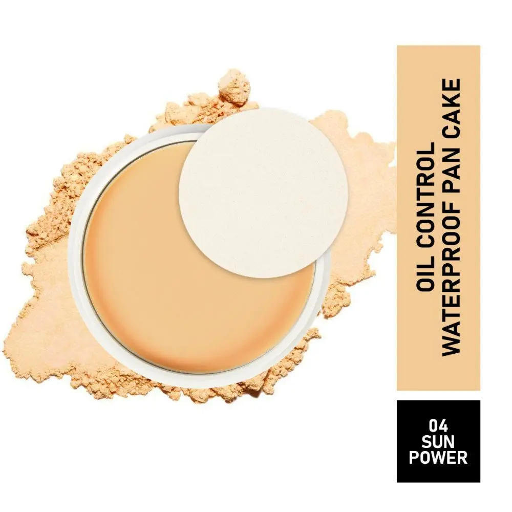 Matt look Oil control Waterproof Pan Cake, Face Makeup, Sun Powder (15gm)