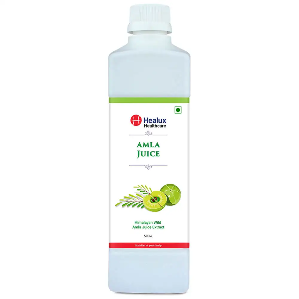 Healux Amla Juice,  Unflavoured  0.5 L