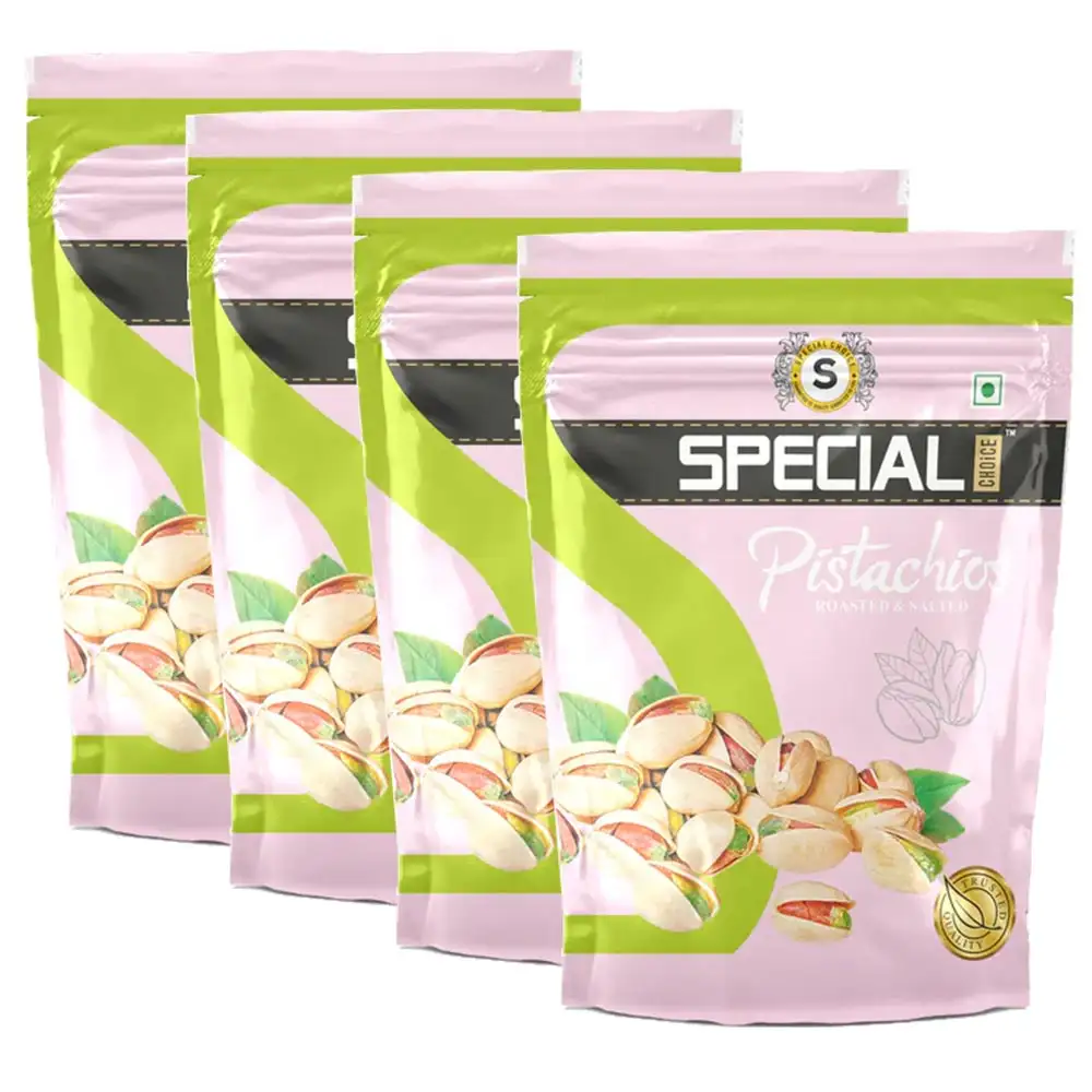 Special Choice Pistachio,  Roasted & Salted Big Balls (Pack of 4)  250 g