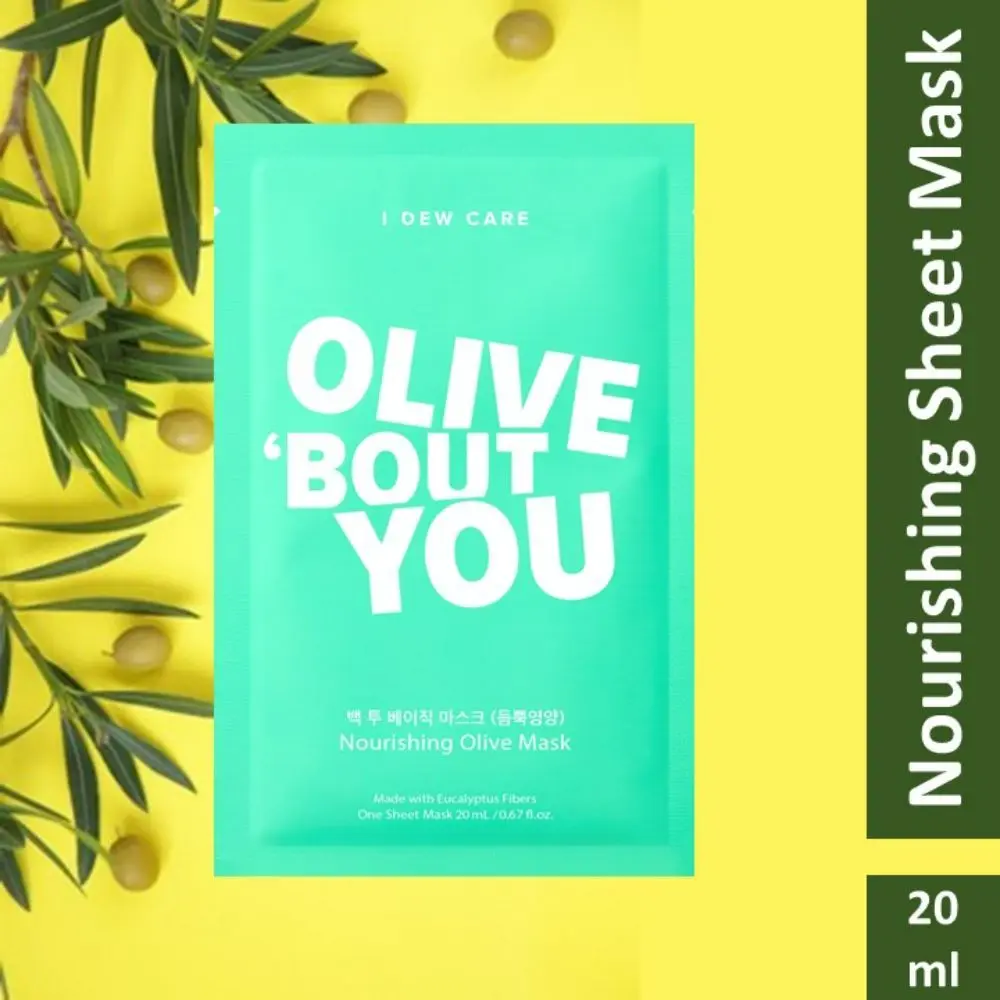 I DEW CARE OLIVE 'BOUT YOU, Nourishing Sheet Mask | Korean Skin Care