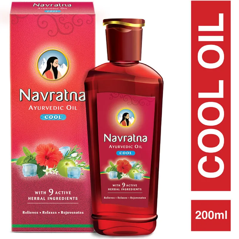 Navratna Ayurvedic Cool Oil