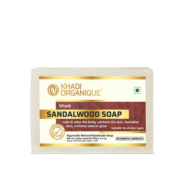 Khadi Organique Sandalwood Soap