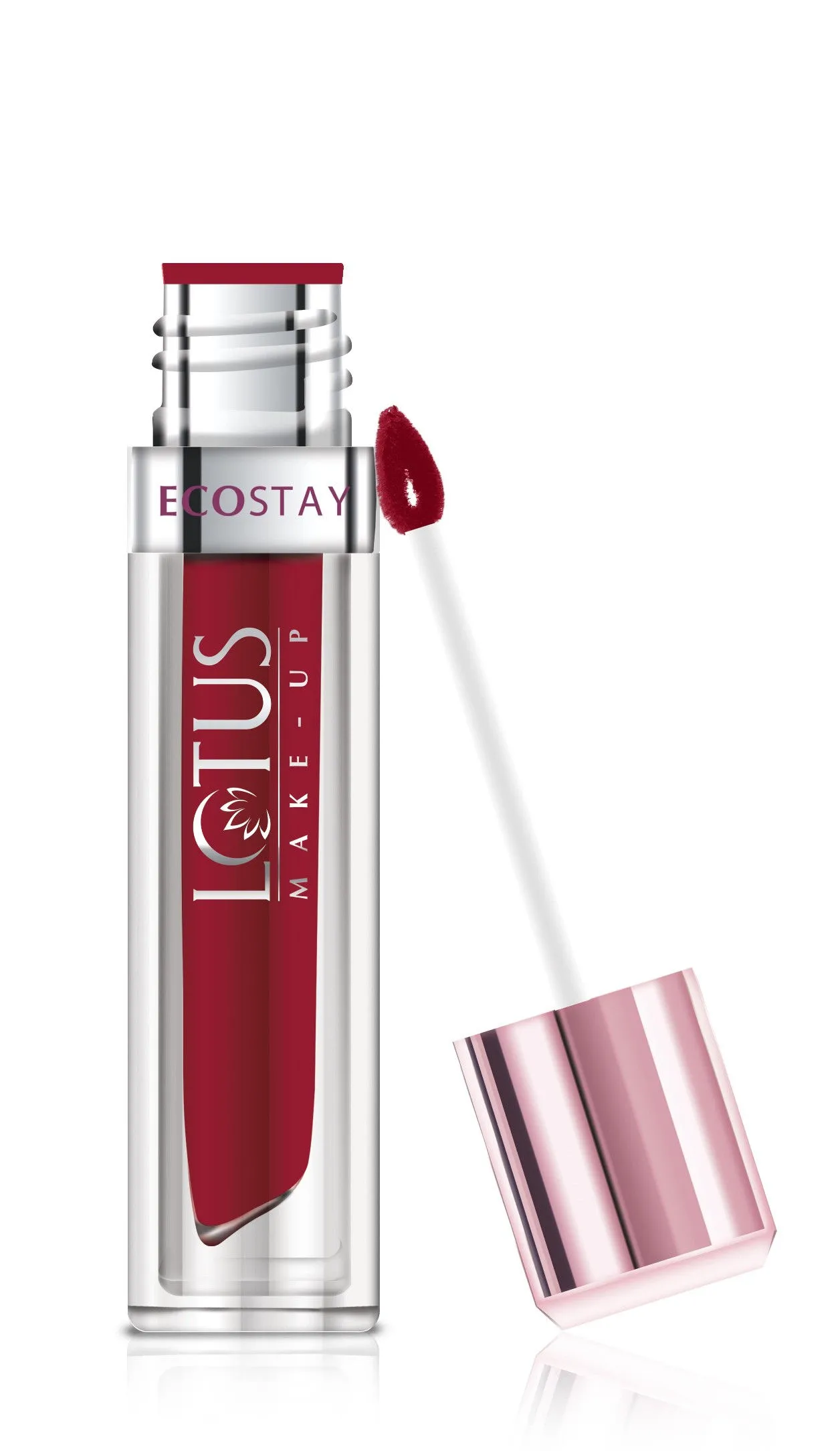 Lotus Make-Up Ecostay Matte Lip Lacquer - Red Fantasy