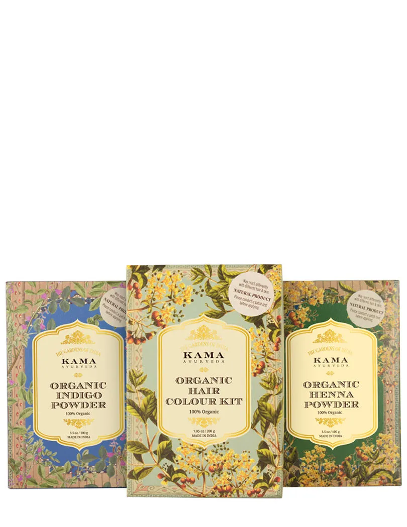 Kama Ayurveda Organic Hair Color Kit