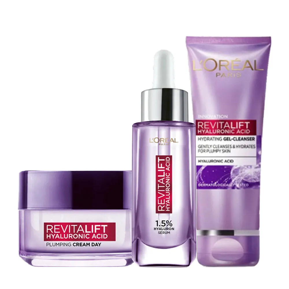 L'Oreal Paris Hydrated, Plump & Radiant Skin Kit