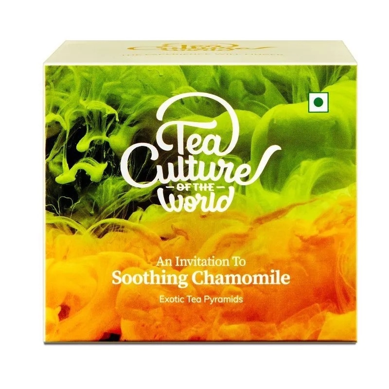 Tea Culture of The World Soothing Chamomile Tea -16 Tea bags