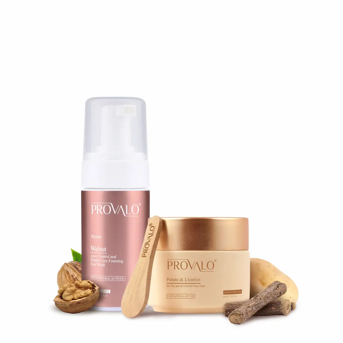 Provalo Cleanse And Glow Essentials Combo For Normal To Oily Skin (Women)