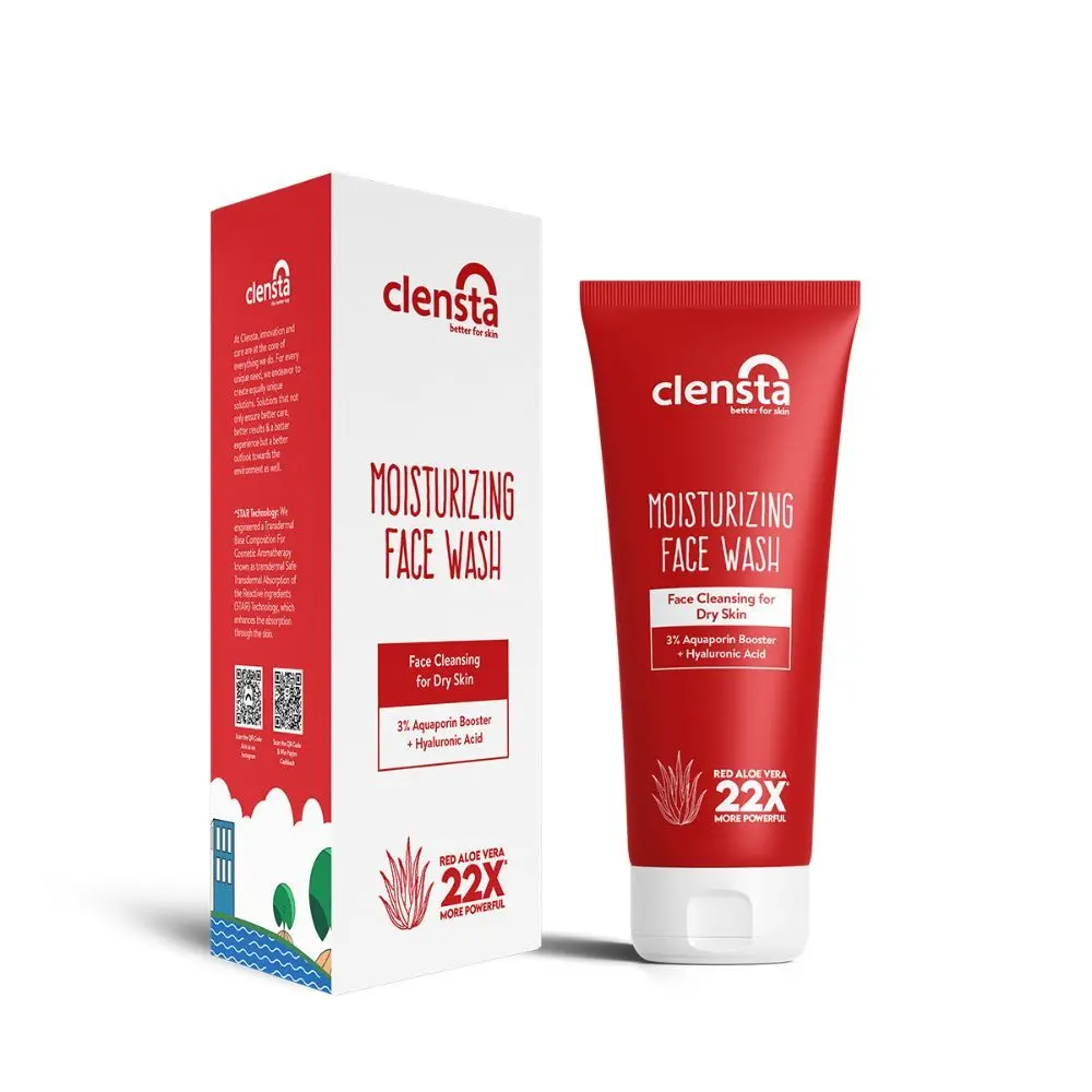 Clensta All day Moisturizer with SPF 30 |50 ml| With Avobenzone, Titanium Dioxide, and Tinosorb m| Light Face Moisturizer| Face Cream| Soft Skin and Sun Protection| For All Men and Women