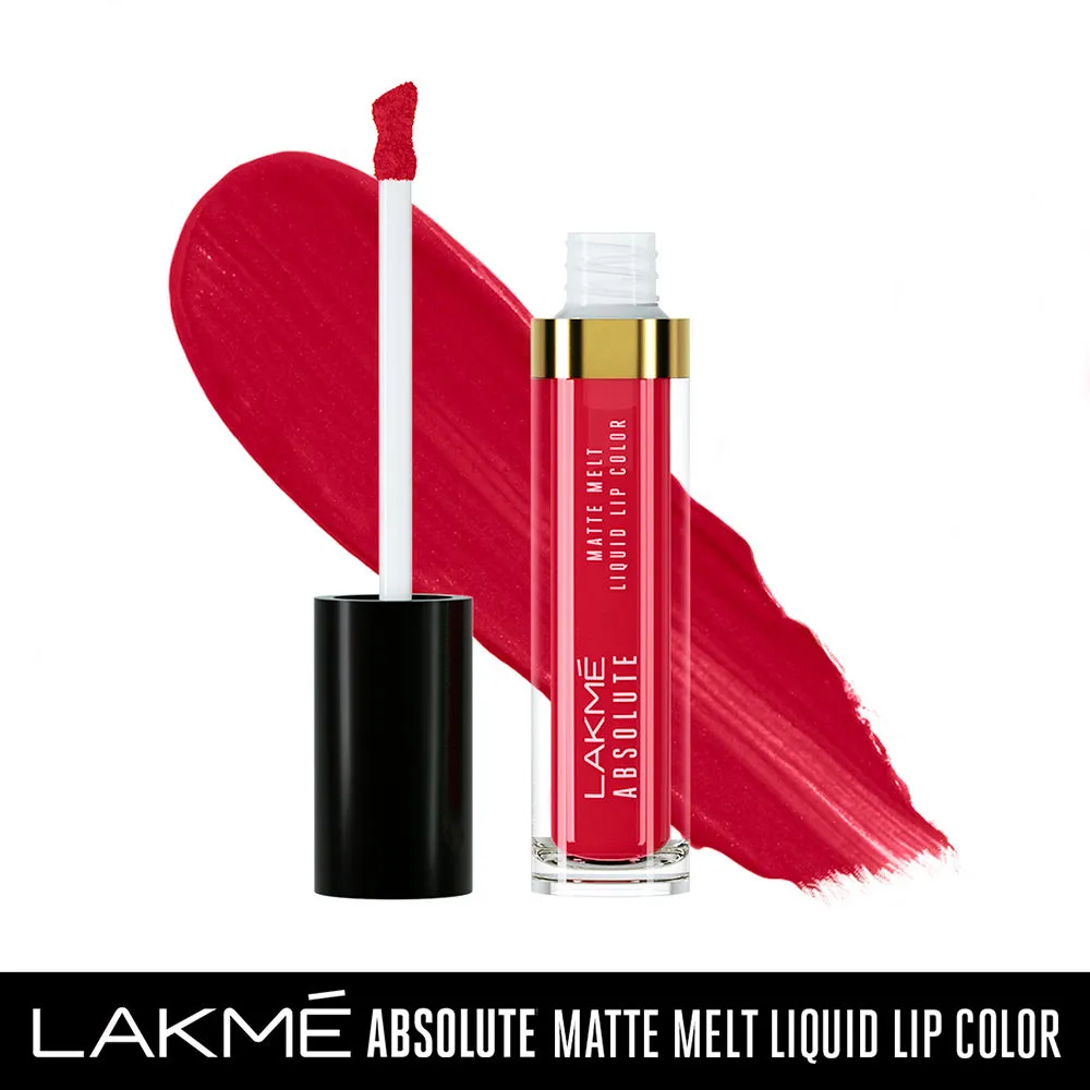 Lakme Absolute Matte Melt Liquid Lip Color - Sour Cherry