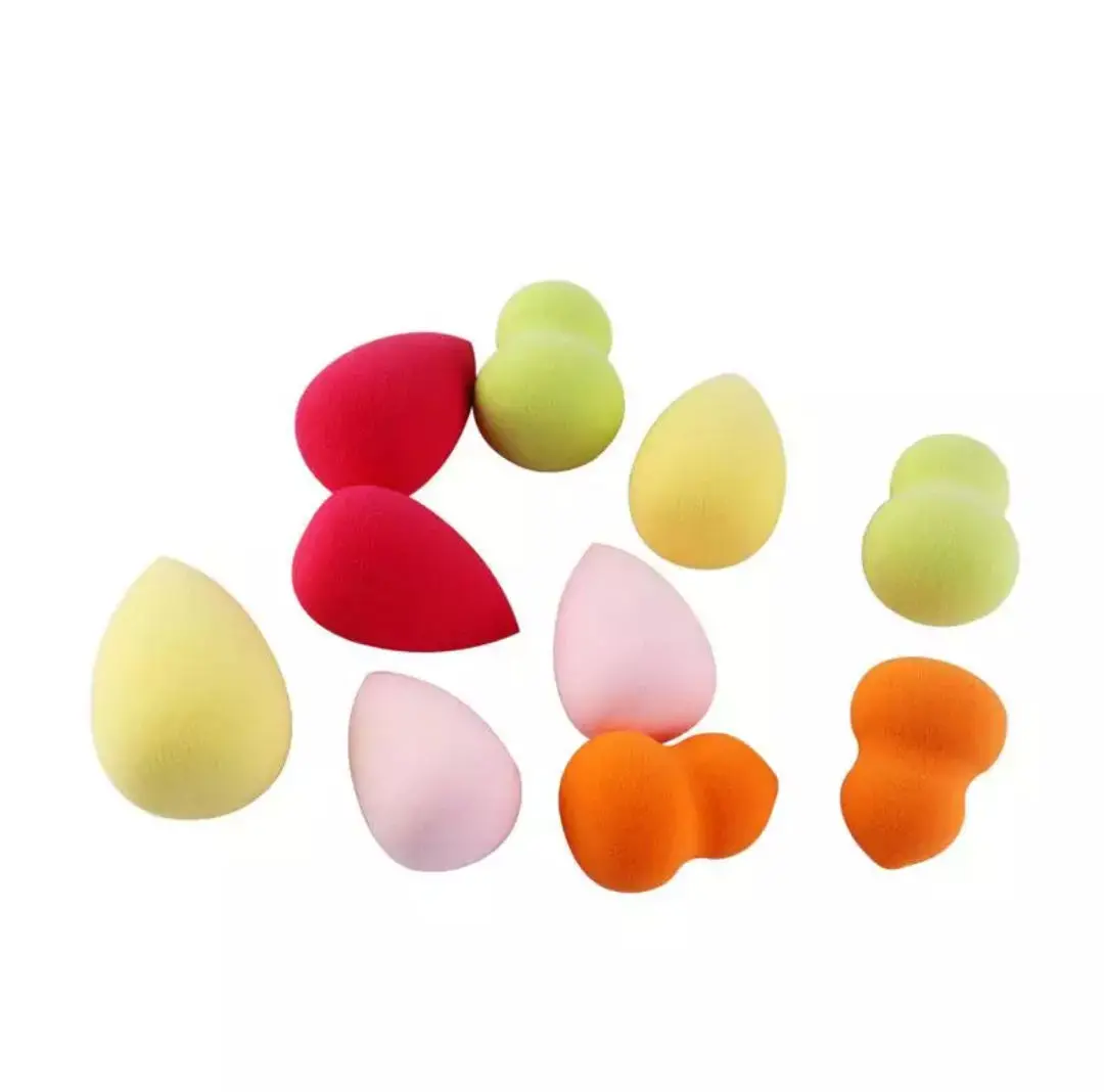 AY Makeup Mini Sponge Puff (Color and Shape May Vary) - Pack of 6