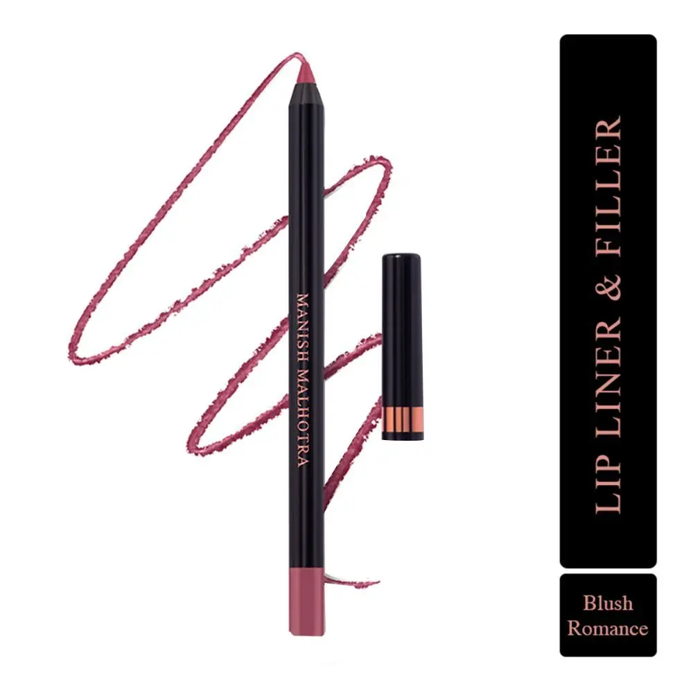 Manish Malhotra Beauty By MyGlamm Lip Liner and Filler -Blush Romance (1.2 g)