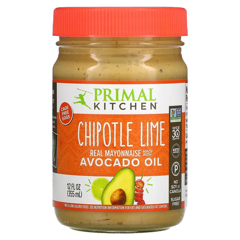 Chipotle Lime Mayonnaise with Avocado Oil, 12 fl oz (355 ml)