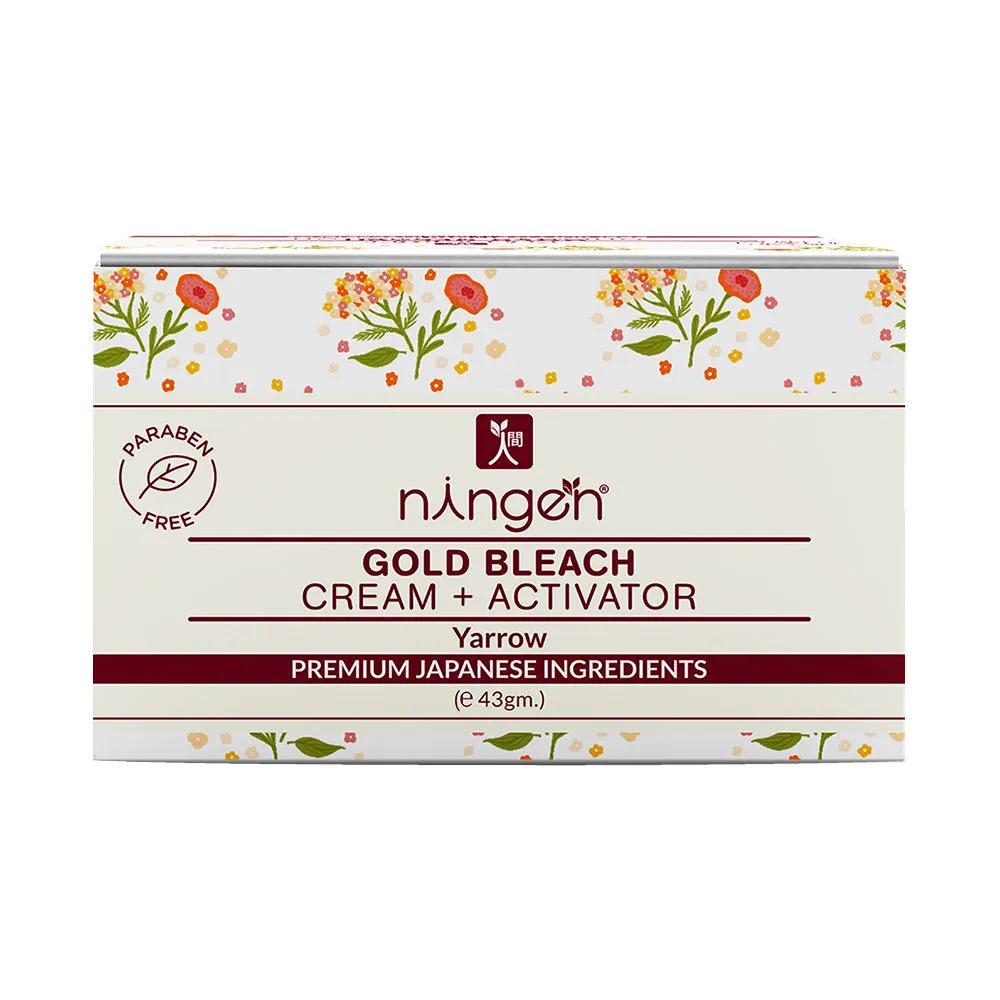 Ningen Gold Bleach Cream + Activator - Yarrow