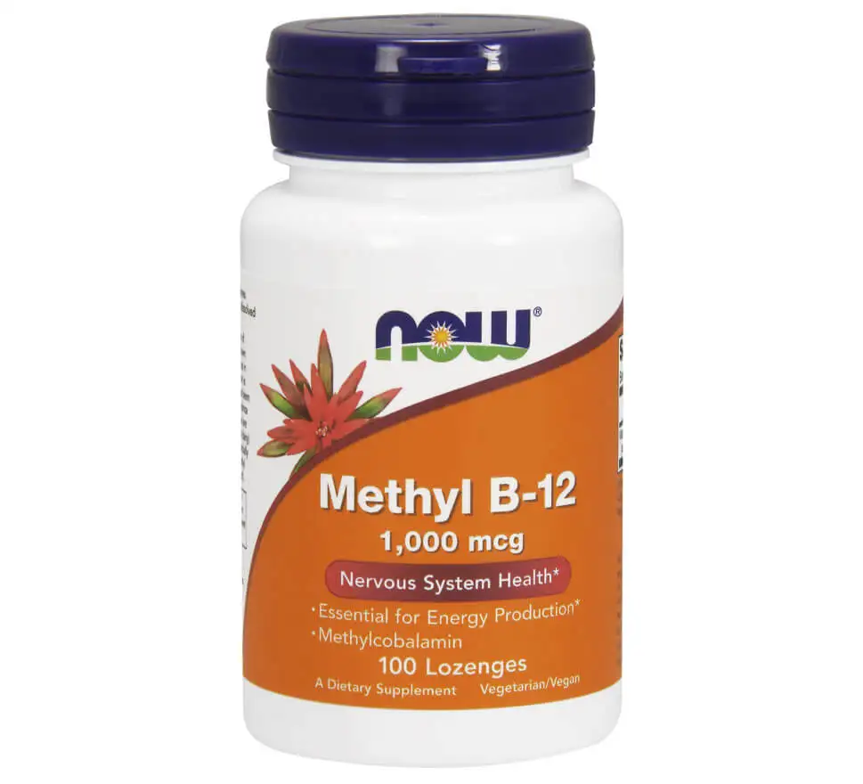 Now Methyl B-12 (1000mcg),  100 capsules  Unflavoured