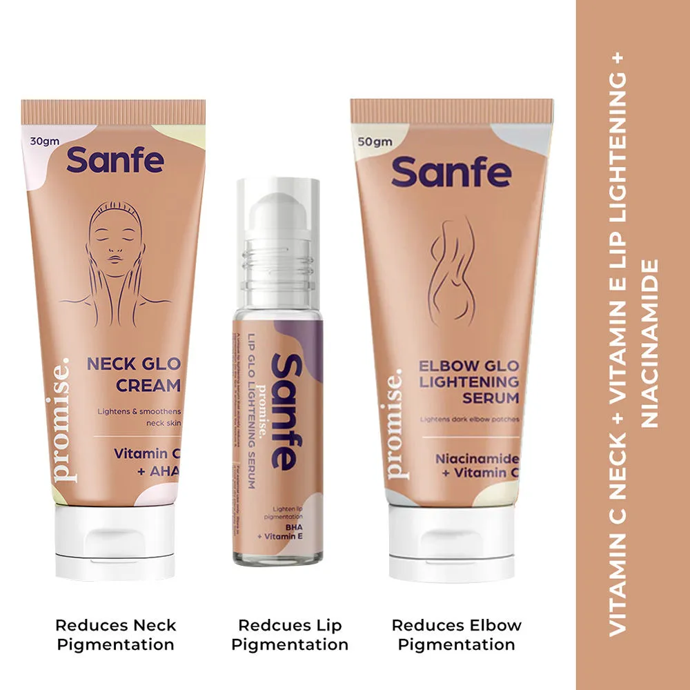 Sanfe Skin Lightening Combo - Serum & Cream