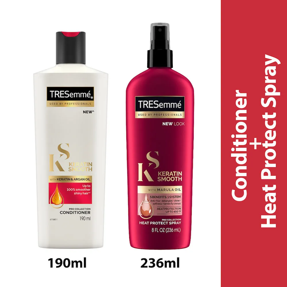 Tresemme Keratin Conditioner & Heat Protection Spray Combo