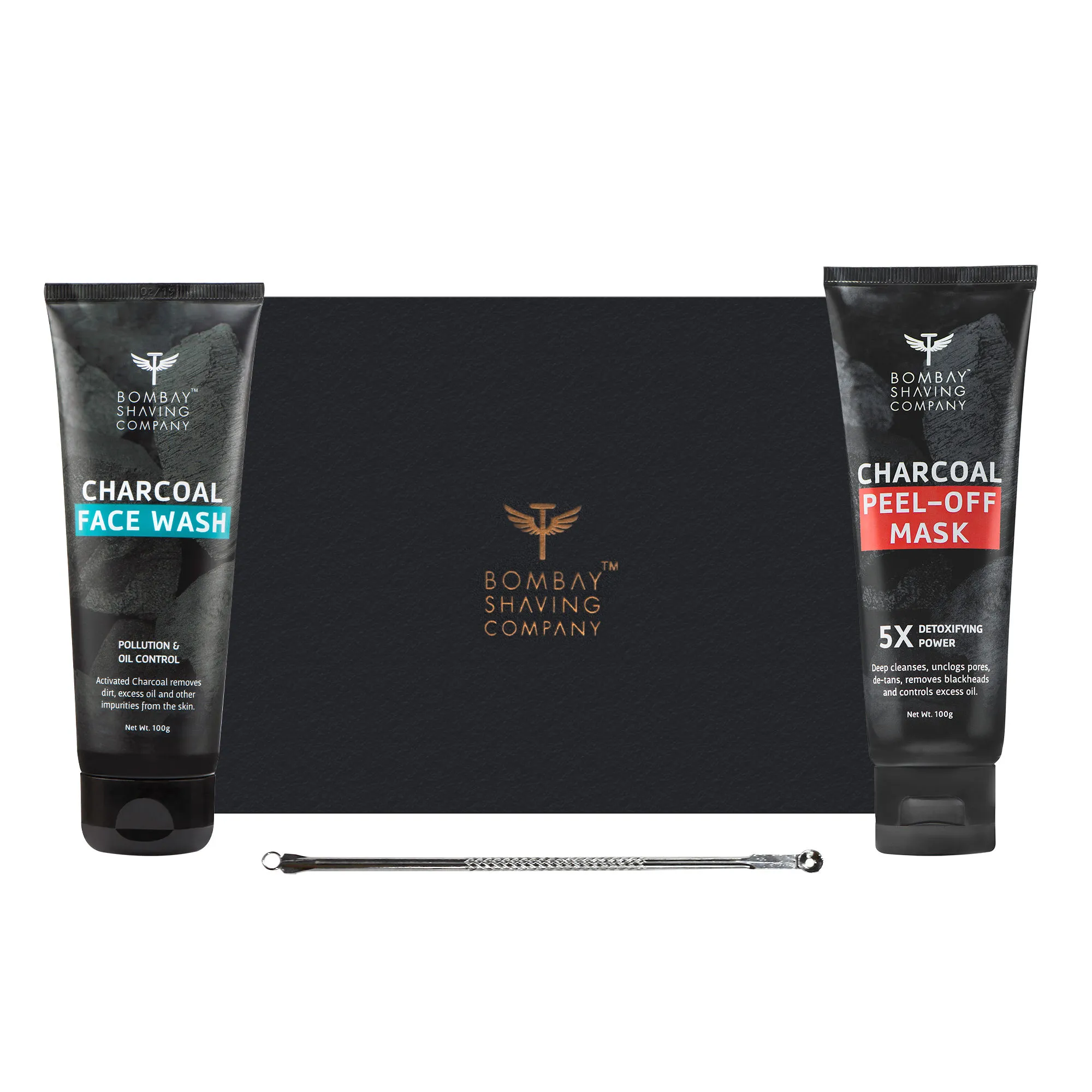 Bombay Shaving Company Charcoal Blackhead Removal Kit