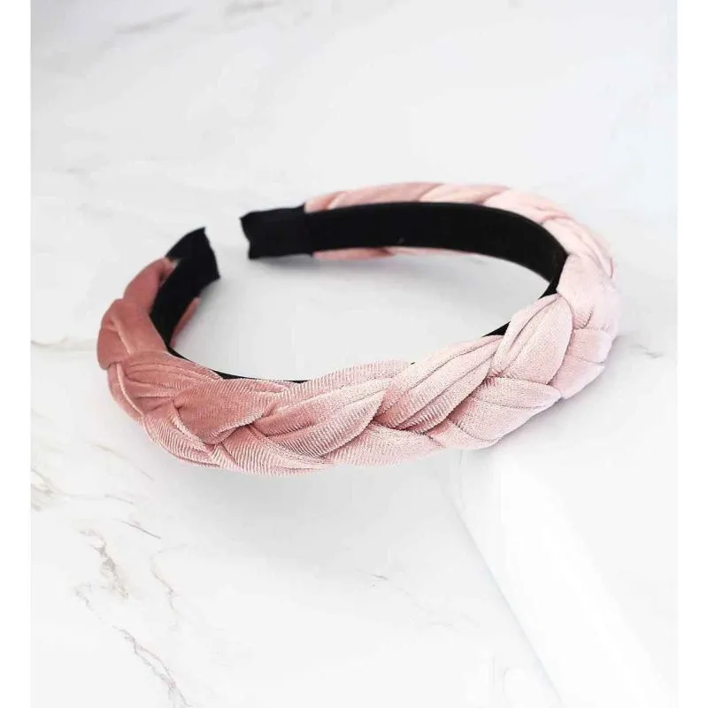 Bellofox Pink Braided Hairband