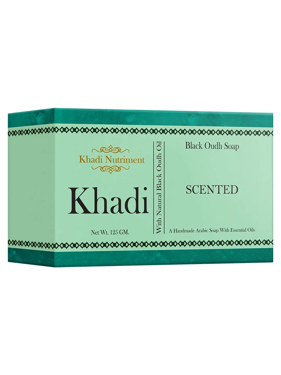 Khadi Nutriment Black Oudh Soap (125 g)