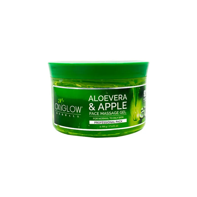 Oxyglow Herbals Aloevera Apple Face Massage Gel