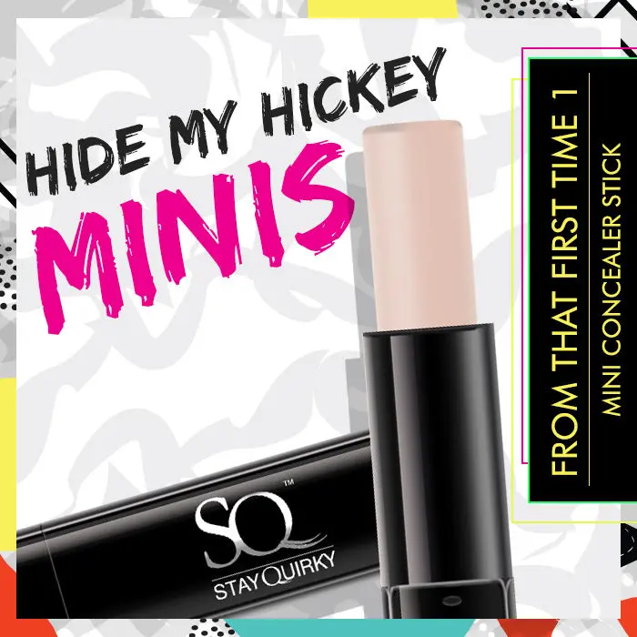 Stay Quirky Hide my Hickey Concealer Minis - From That First Time 1