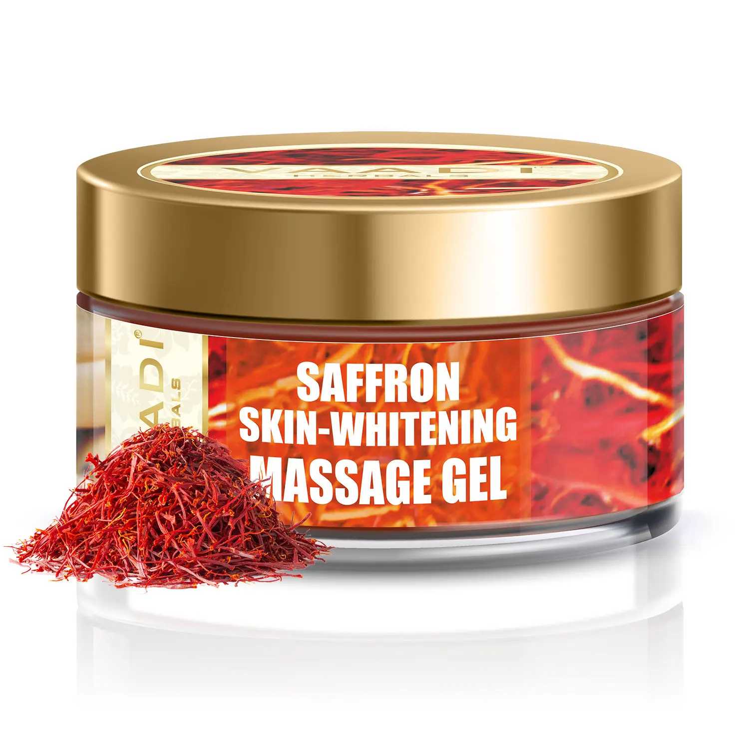 Vaadi Herbals Saffron Skin-Whitening Massage Gel 50gms