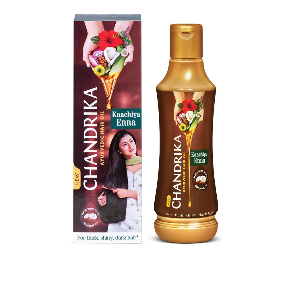 Chandrika Kachiya Enna Ayurvedic Hair Oil - 95ml(95ml)