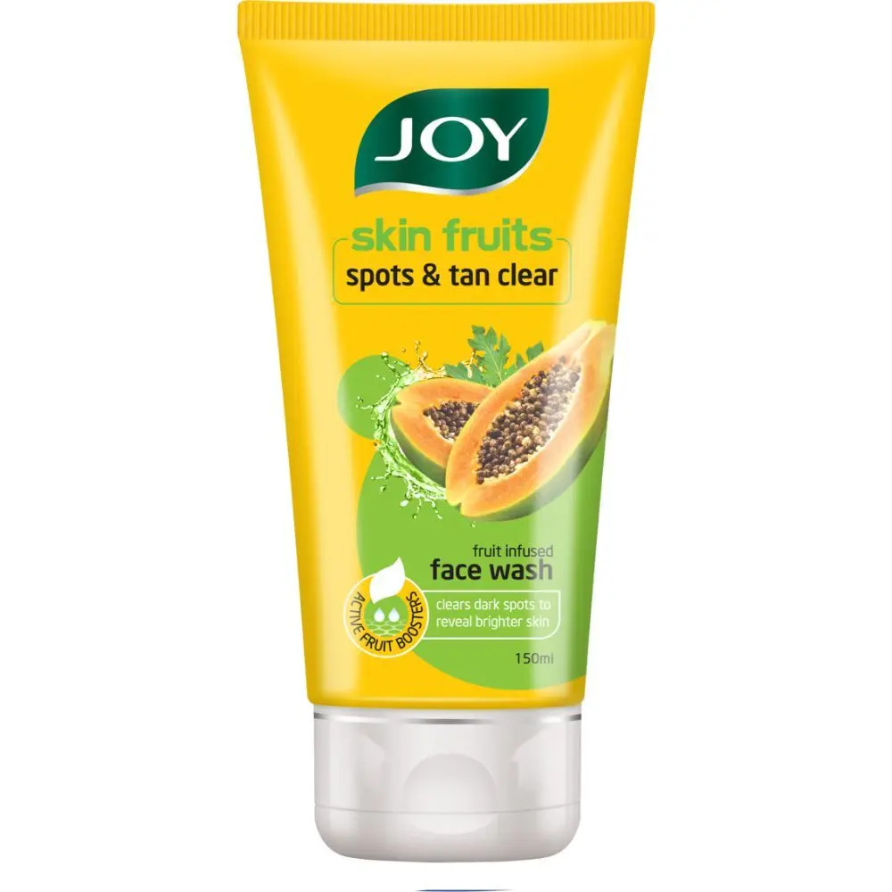 Joy Skin Fruits Spots & Tan Clear Papaya Face Wash (150 ml)