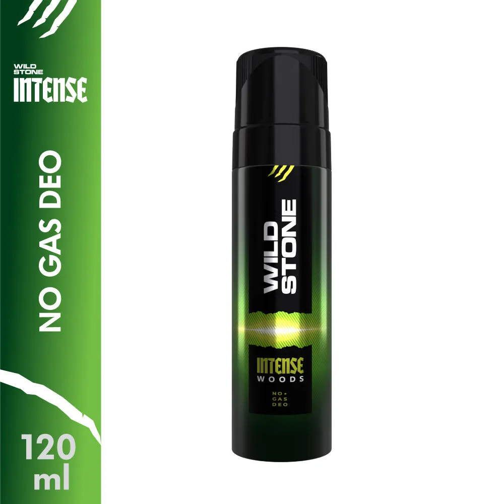 Wild Stone Intense Wood No Gas Deodorant for Men