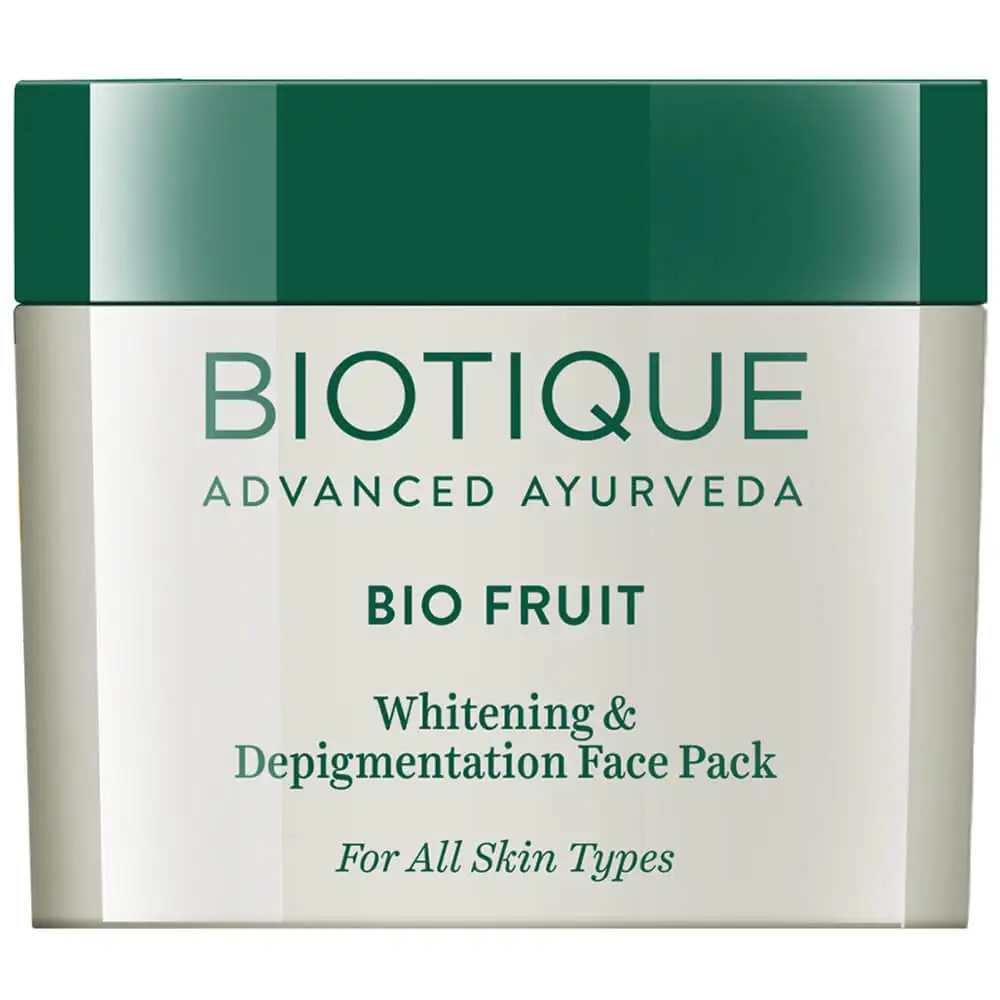 Biotique Bio Fruit Whitening & Depigmentation Face Pack,  75 g  All Skin Type