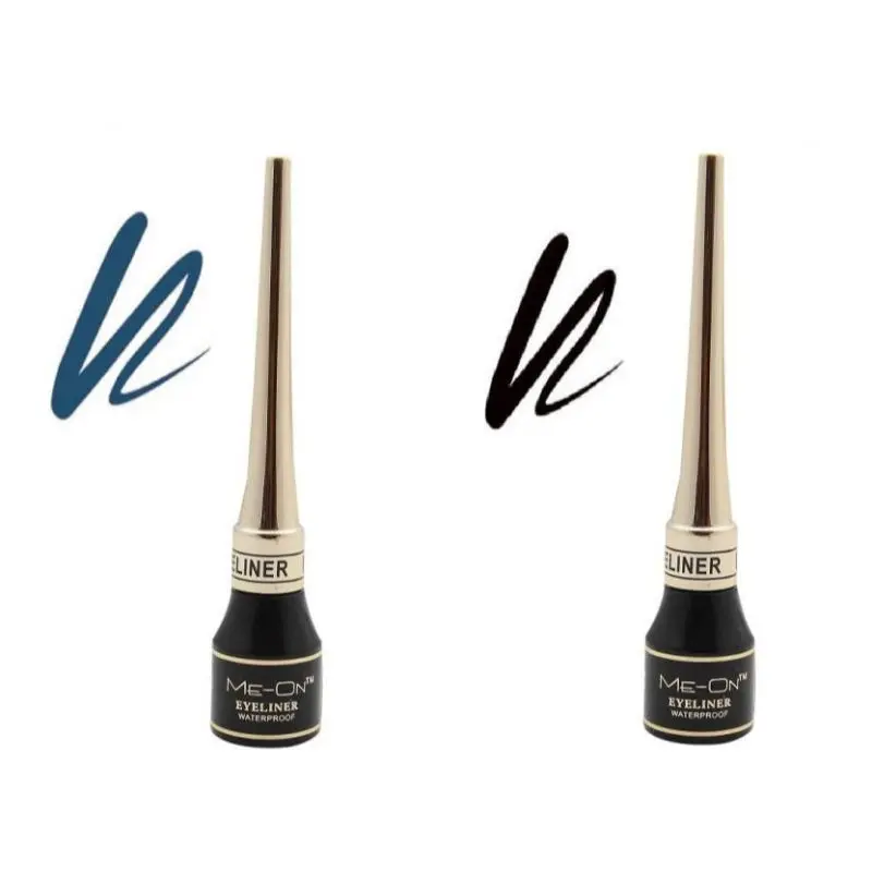 Me-On Pack of Waterproof Eyeliner Black & Blue 6ml Each