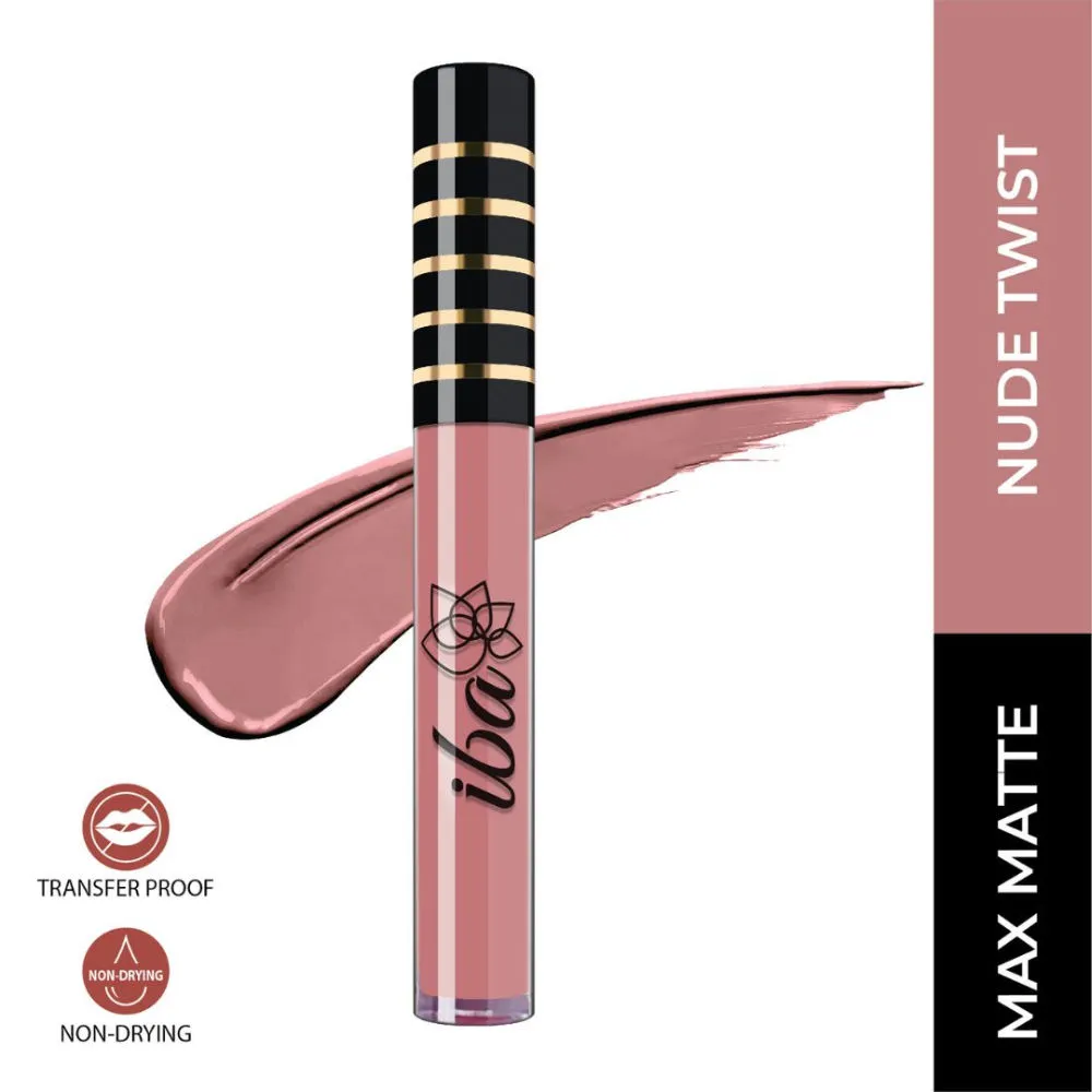 IBA Maxx Matte Liquid Lipstick - Nude Twist