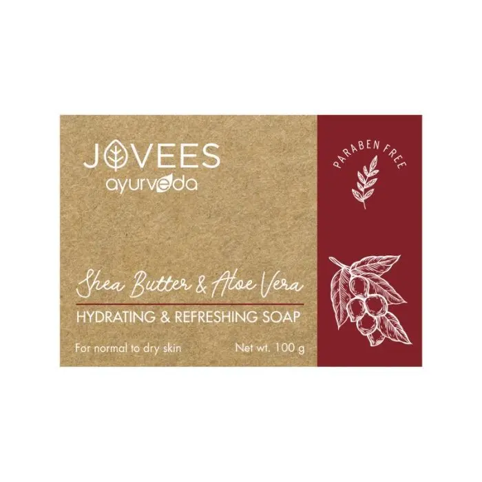 Jovees Shea Butter & Aloe Vera Hydrating & Refreshing Soap