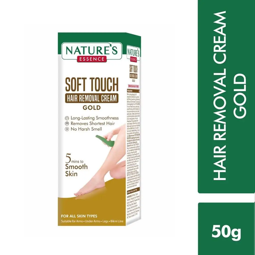 Nature's Essence Soft Touch Hair Removal Cream - Gold (50 g)