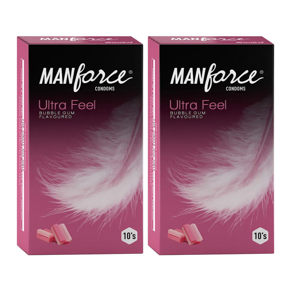 Manforce Condoms Ultrafeel Combo - Pack Of 2