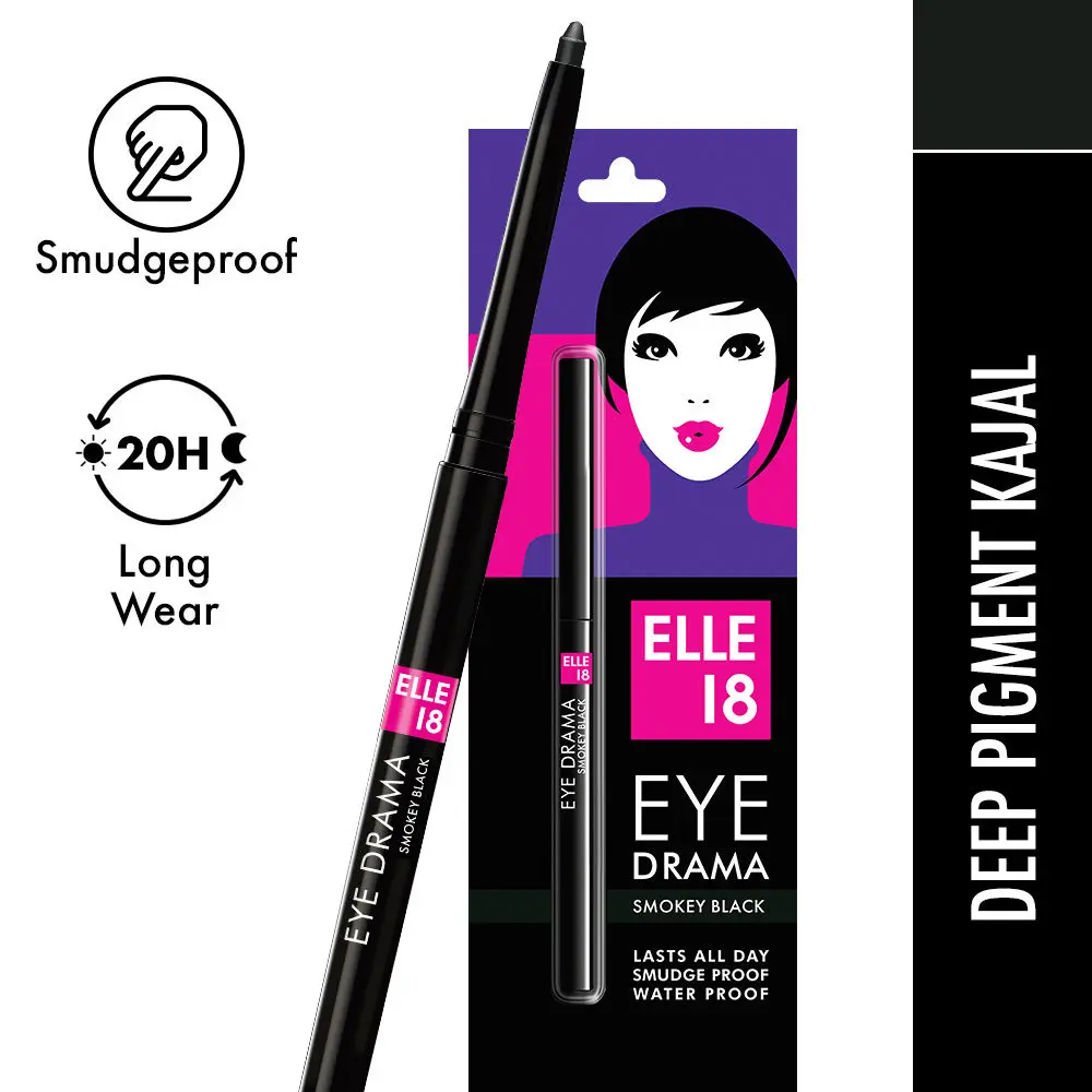 Elle 18 Eye Drama Smokey Black 0.35g